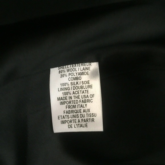 Milly Wool Jacket Blazer Green Ruffle Front Pocket - Picture 9 of 9